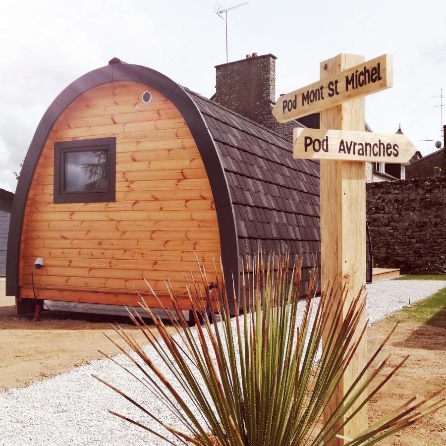 Le Domaine De Pivette Chambre Climatisee Et Insolite Avec Terrasse Privative Avranches Exterior foto